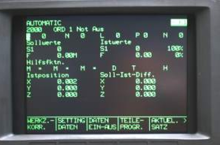 Siemens Cnc Monitor